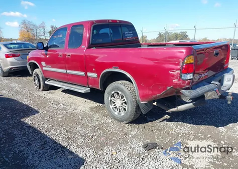 2000 Toyota Tundra Sr5 V8 z USA, uszkodzony, nr VIN 5TBBT4412YS096290